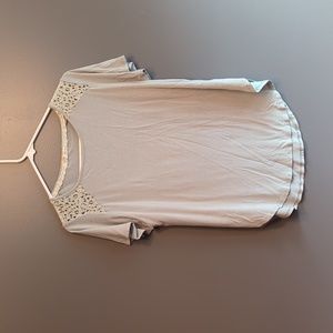 Large light blue women's shirt